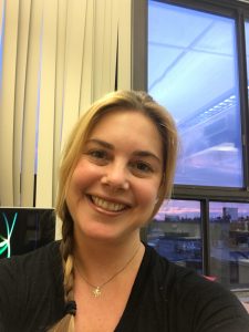 Dr. China Shelton in ACOR's Boston Office in 2016. 