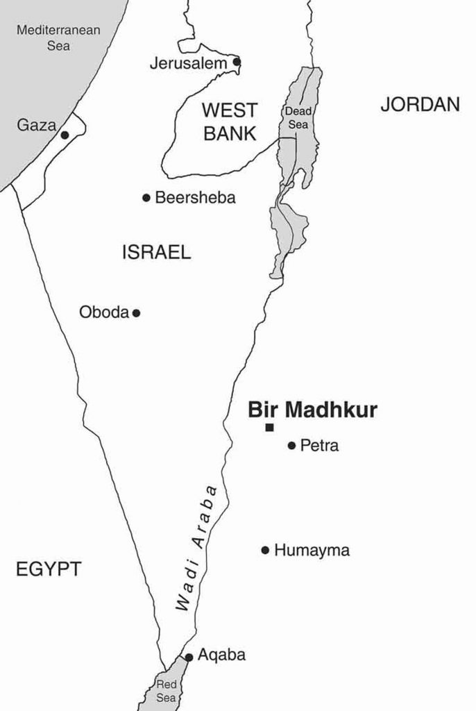 Map Showing Bir Madhkur