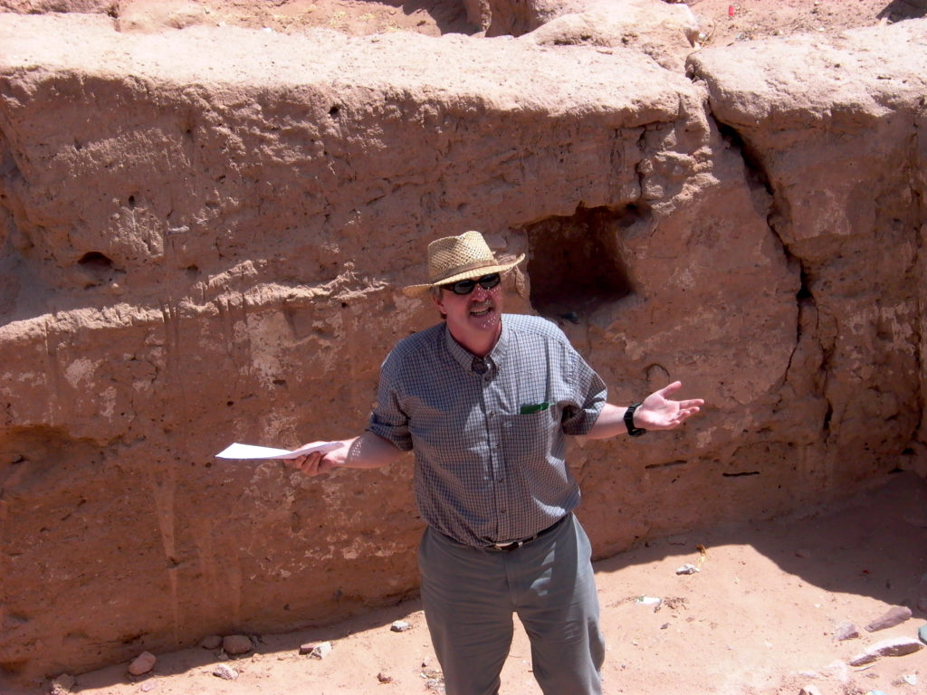 S. Thomas Parker: "It's all mudbrick to me."