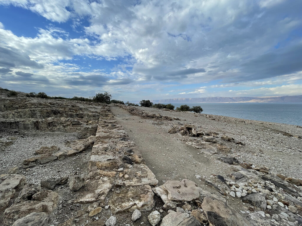 Kallirhoe and the shoreline, December 2025. Photo by Pearce Paul Creasman.